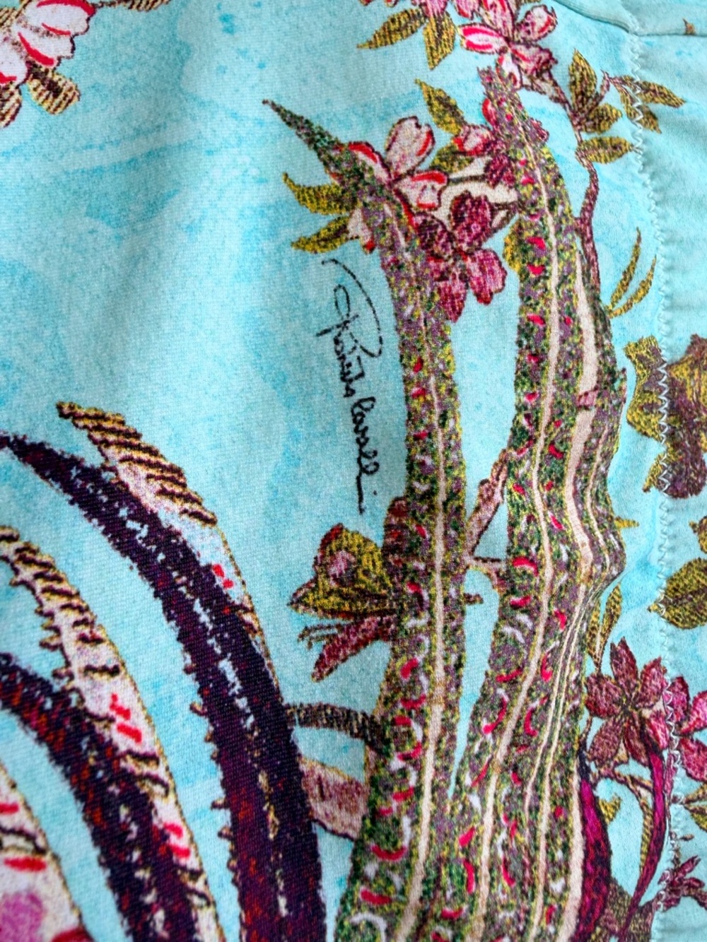 Roberto Cavalli x Skims Capri Fagianella Print Size L Limited Edition - Picture 10 of 11